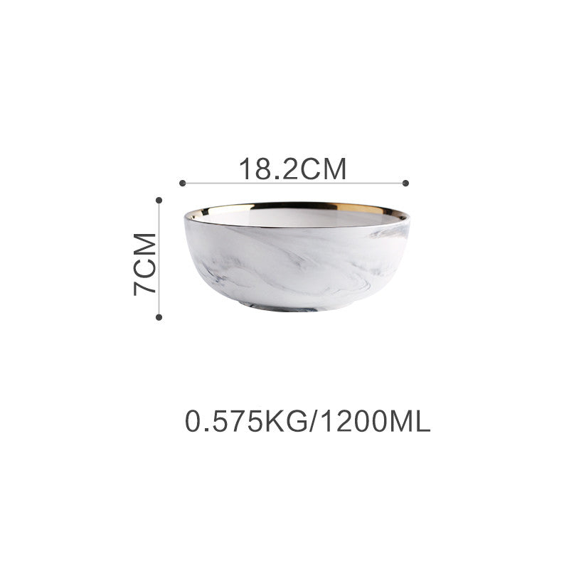 Marble Tableware Bowls